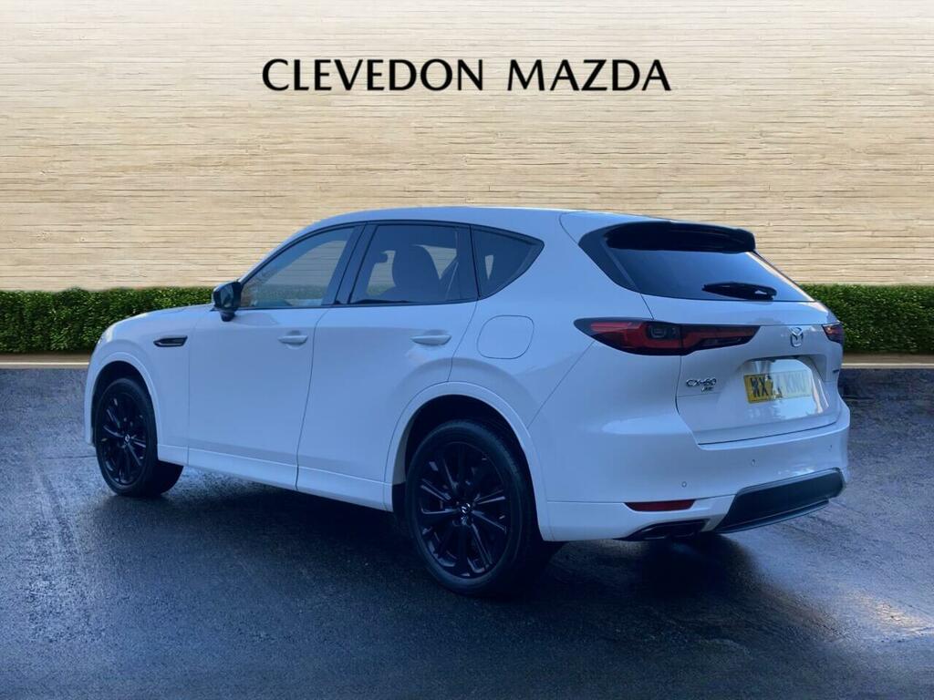 Mazda CX-60 3.3 E-skyactiv D Mhev Homura Suv Hybrid White #4