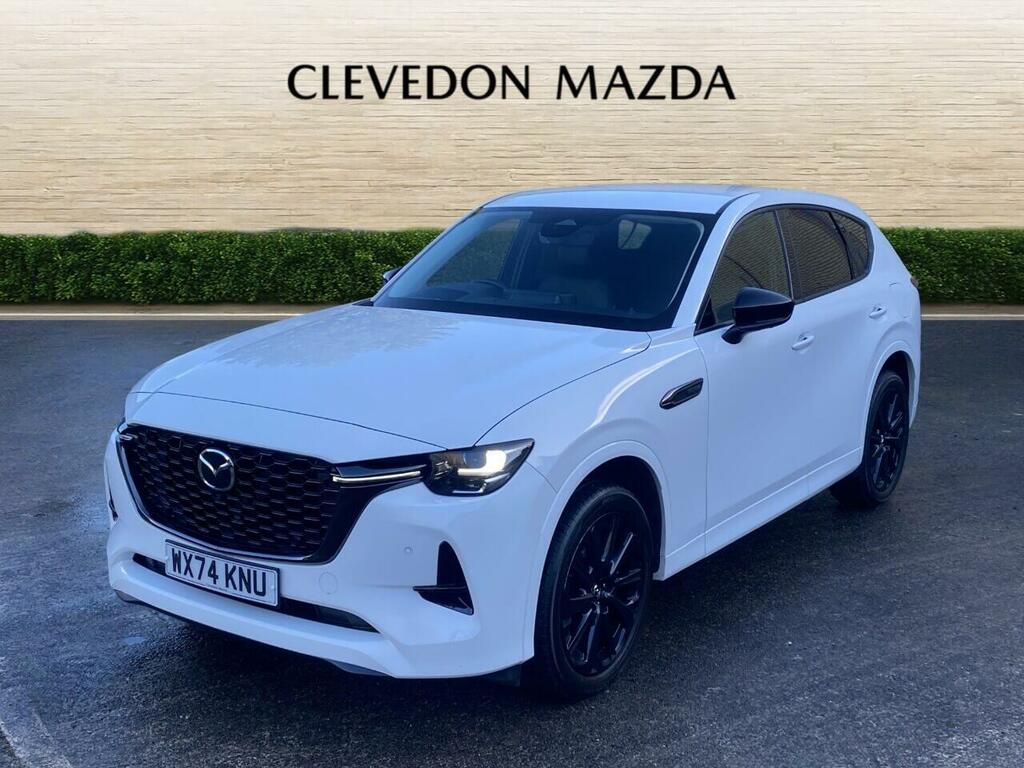 Mazda CX-60 3.3 E-skyactiv D Mhev Homura Suv Hybrid White #3