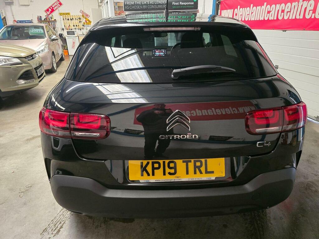 Citroen C4 Cactus Hatchback 1.5 Bluehdi Flair Euro 6 Ss 2019 KP19TRL Black #5