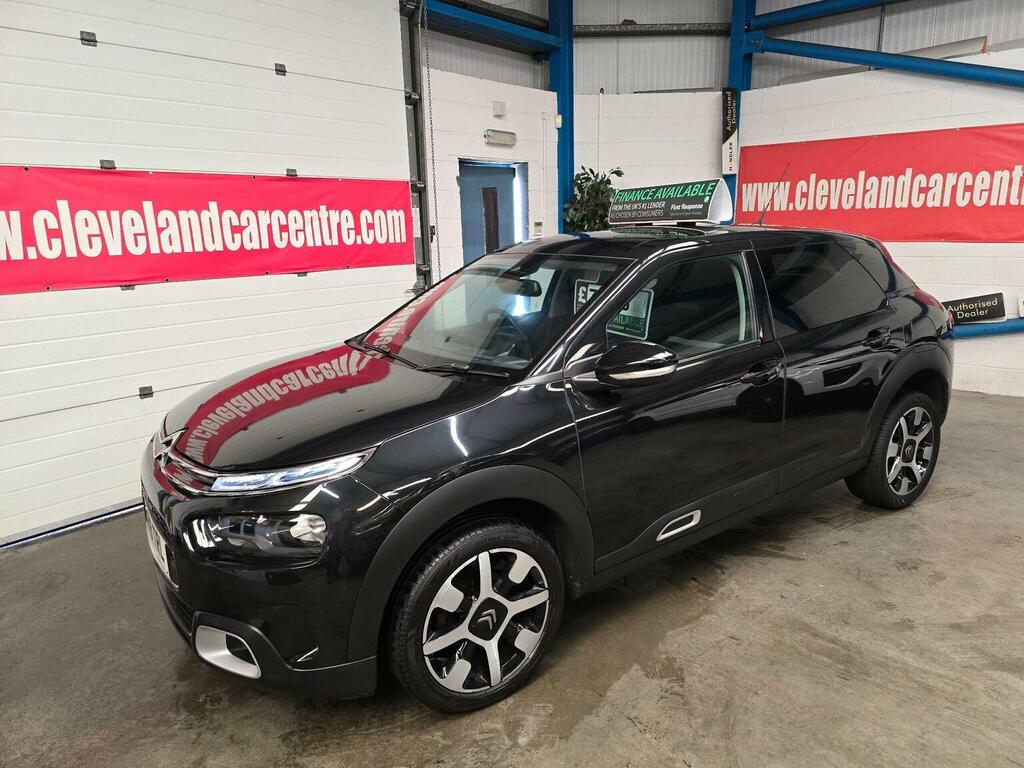Citroen C4 Cactus Hatchback 1.5 Bluehdi Flair Euro 6 Ss 2019 KP19TRL Black #6