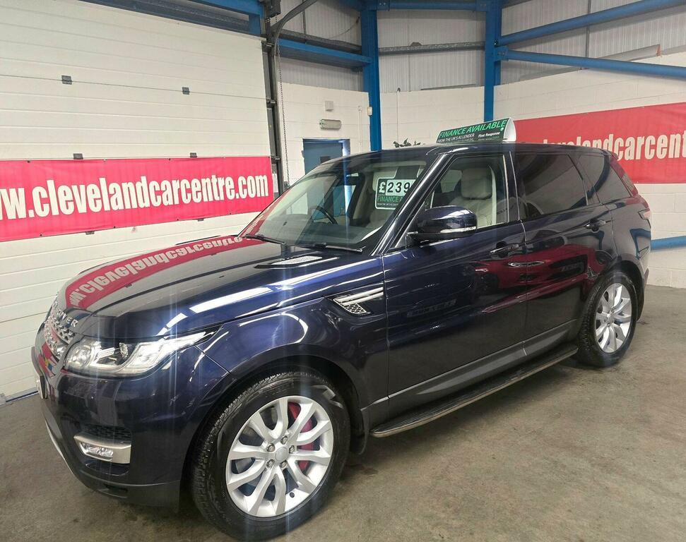 Land Rover Range Rover Sport Suv 3.0 Sd V6 Hse 4Wd Euro 6 Ss 2016 Blue #4
