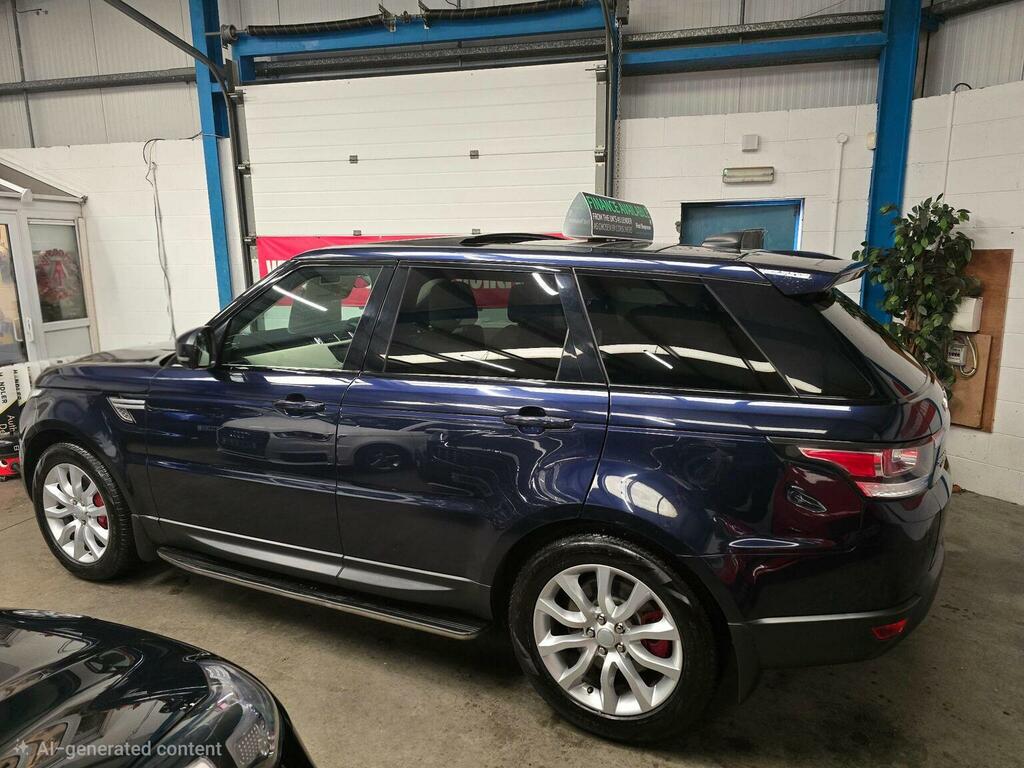 Land Rover Range Rover Sport Suv 3.0 Sd V6 Hse 4Wd Euro 6 Ss 2016 Blue #5