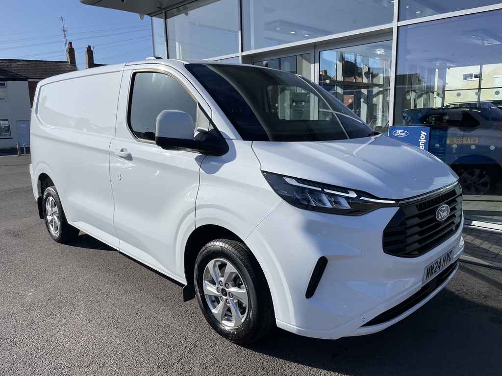 Ford Transit Custom 2.0 Ecoblue 136Ps H1 Van Limited White