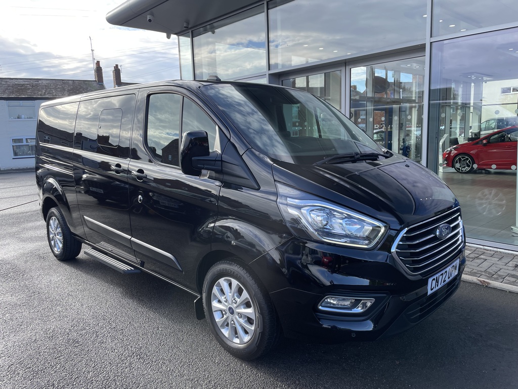 Ford Tourneo Custom 2.0 Ecoblue 130Ps Lr 8 Seater Zetec Black