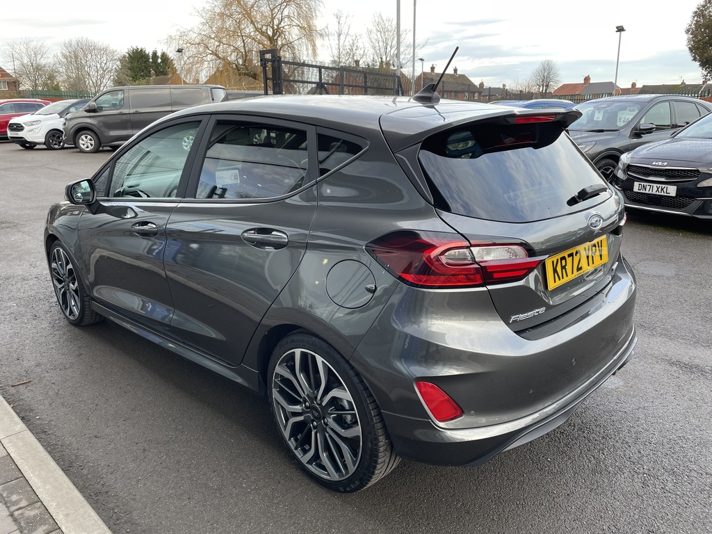 Ford Fiesta 1.0 Ecoboost Hybrid Mhev 125 St-line X Ed KR72YPV Grey #4