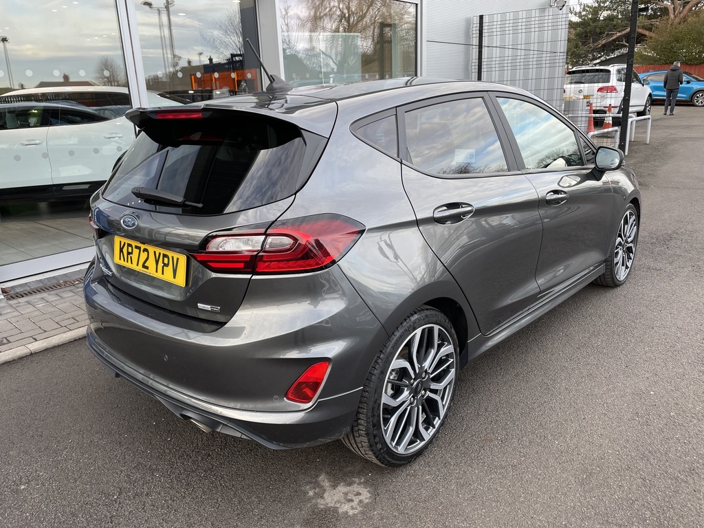 Ford Fiesta 1.0 Ecoboost Hybrid Mhev 125 St-line X Ed KR72YPV Grey #6