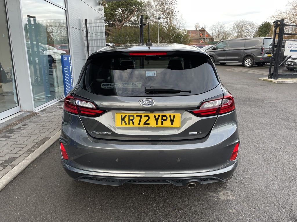 Ford Fiesta 1.0 Ecoboost Hybrid Mhev 125 St-line X Ed KR72YPV Grey #5