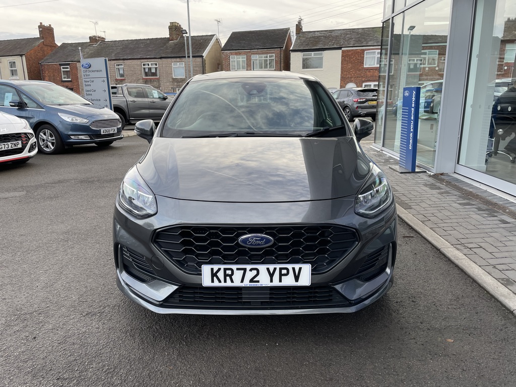 Ford Fiesta 1.0 Ecoboost Hybrid Mhev 125 St-line X Ed KR72YPV Grey #2