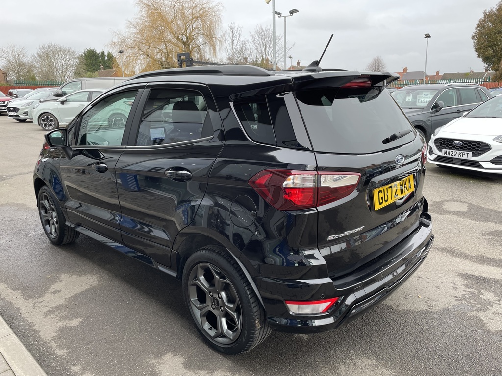 Ford Ecosport 1.0 Ecoboost 140 St-line X Pack GU72WKA Black #4