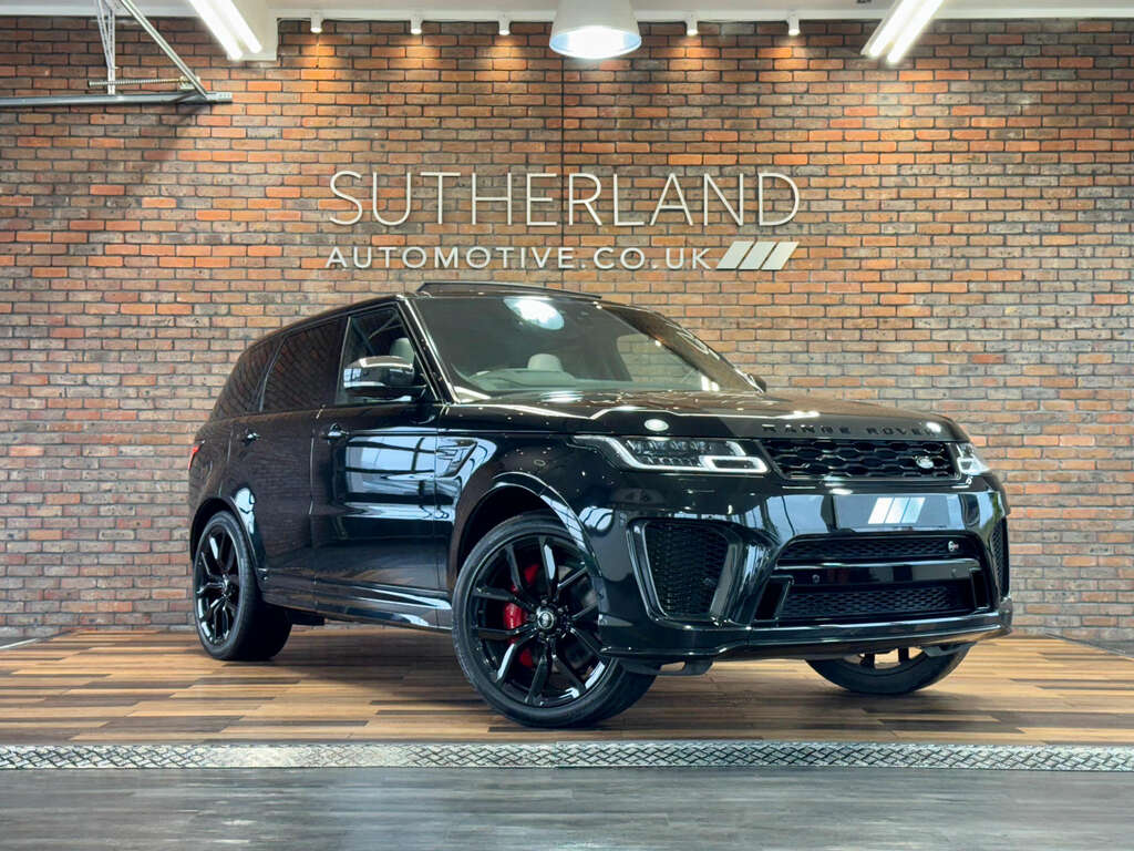 Land Rover Range Rover Sport 5.0 Range Rover Sport Svr Sc 4Wd Black
