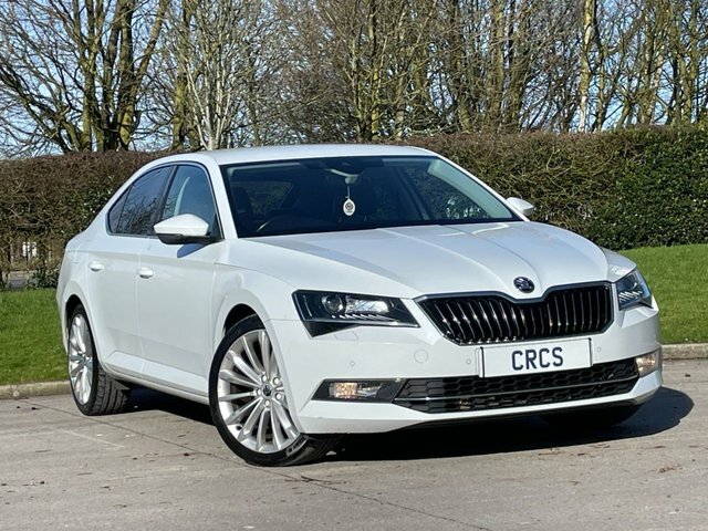 Skoda Superb 2.0 Tdi Se L Executive Hatchback Dsg Eu White