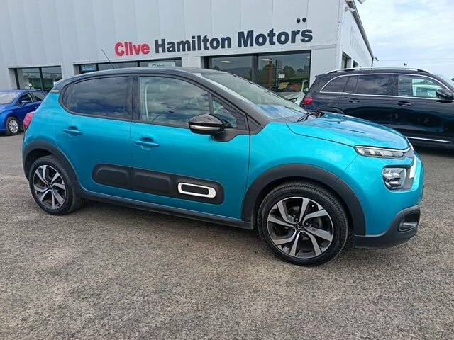 Citroen C3 1.5 Bluehdi Shine Plus Hatchback SX22EUF Blue #2