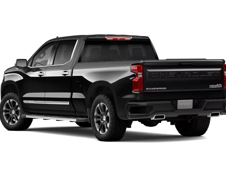 Chevrolet Silverado Pickup Black #3
