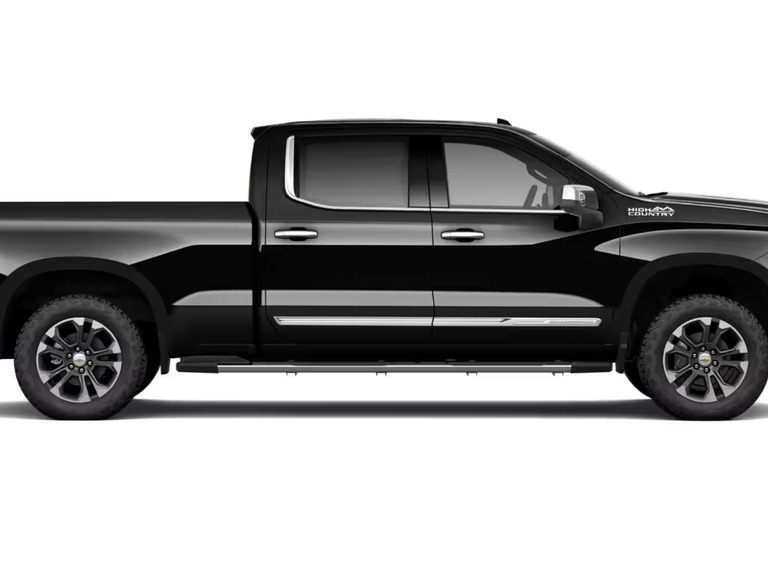 Chevrolet Silverado Pickup Black #2