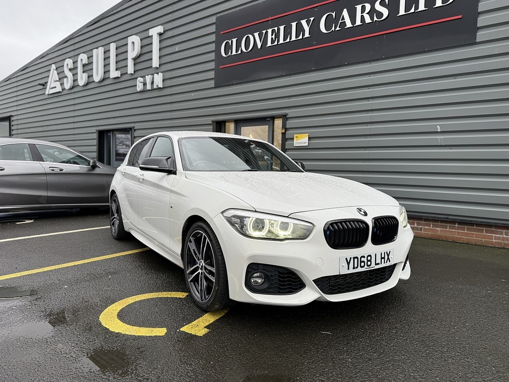 BMW 1 Series 1.5 118I M Sport Shadow Edition Hatchback Petr YD68LHX White #3