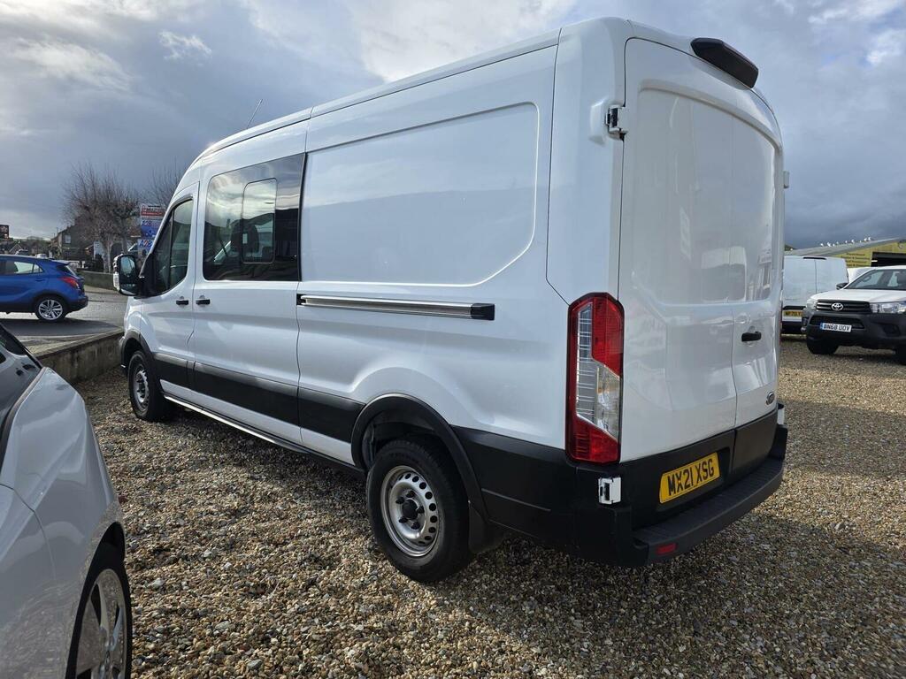 Ford Transit Custom Combi Van 2.0 350 Ecoblue Leader Crew Van Rwd L3 H MX21XSG White #3