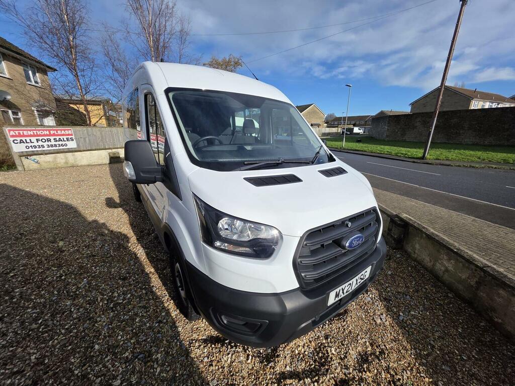 Ford Transit Custom Combi Van 2.0 350 Ecoblue Leader Crew Van Rwd L3 H MX21XSG White #2