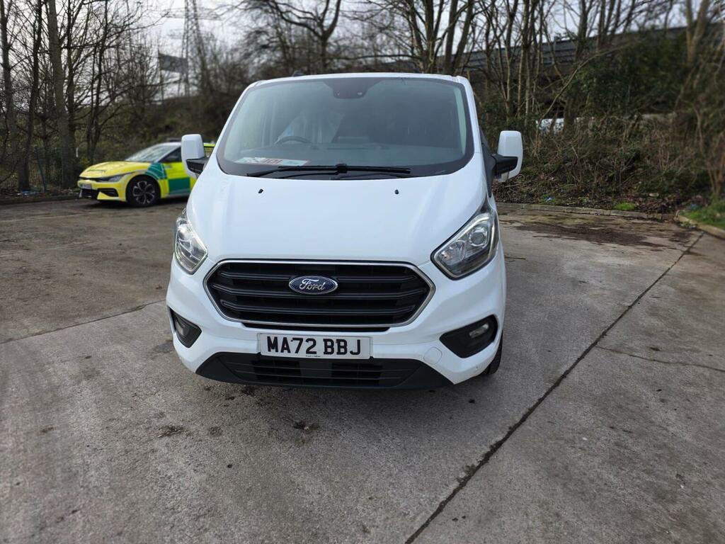 Ford Transit Custom Combi Van 2.0 300 Ecoblue Limited Crew Van L2 H1 E White