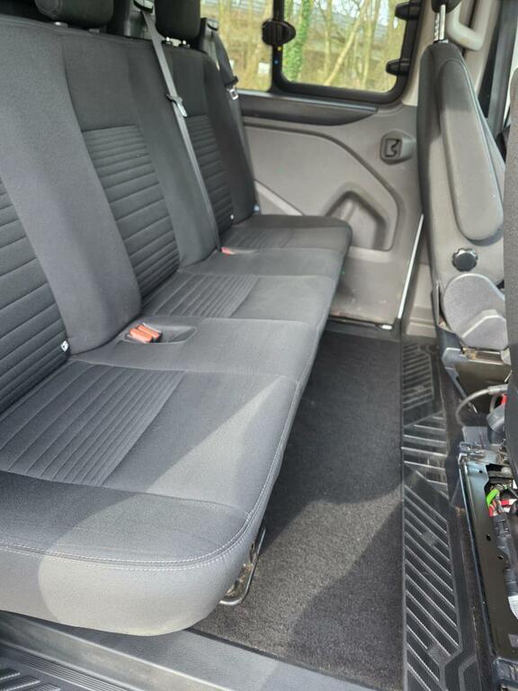 Ford Transit Custom Combi Van 2.0 300 Ecoblue Limited Crew Van L2 H1 E MA72BBJ White #6