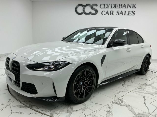 BMW M3 3.0 Biturbo Competition Saloon Steptron YS22CDU Red #2