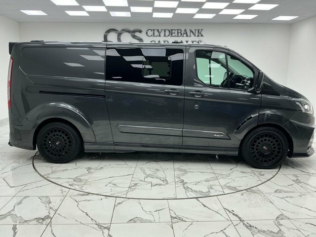 Ford Transit Custom 2.0 320 Ecoblue Limited Crew Van Double Cab Di YV19FPE Grey #2