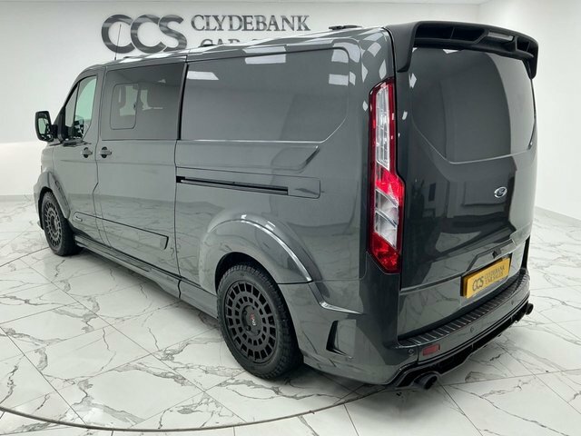 Ford Transit Custom 2.0 320 Ecoblue Limited Crew Van Double Cab Di YV19FPE Grey #5