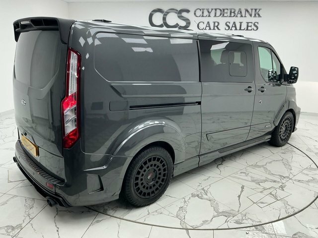 Ford Transit Custom 2.0 320 Ecoblue Limited Crew Van Double Cab Di YV19FPE Grey #3