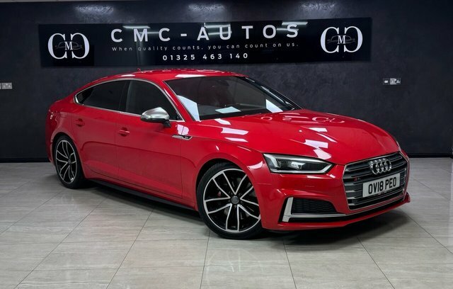 Audi S5 2018 3.0 Tfsi V6 Sportback Tiptronic Qu Red