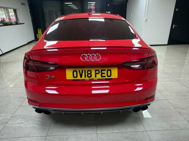 Audi S5 2018 3.0 Tfsi V6 Sportback Tiptronic Qu OV18PEO Red #4