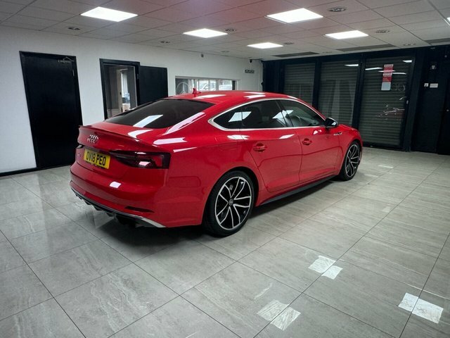Audi S5 2018 3.0 Tfsi V6 Sportback Tiptronic Qu OV18PEO Red #3