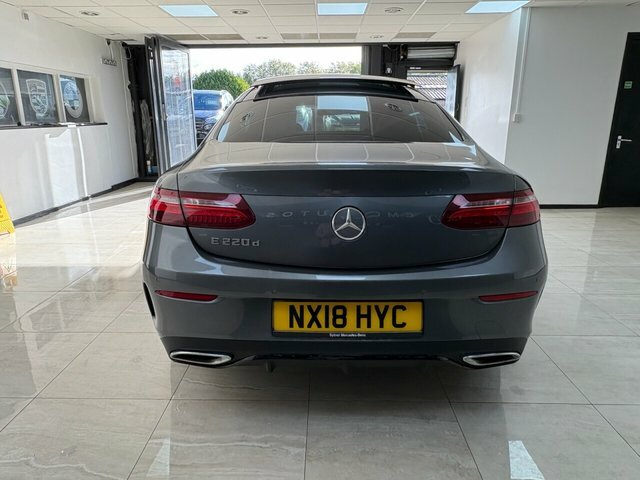 Mercedes-Benz E Class 2018 2.0 E220d Amg Line Premium Coupe NX18HYC Grey #4