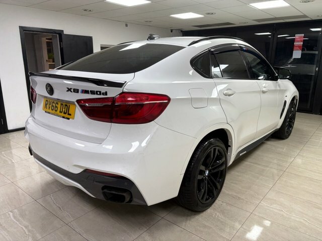 BMW X6 2016 3.0 M50d Suv Xdrive Euro 6 S RV66DDL White #4