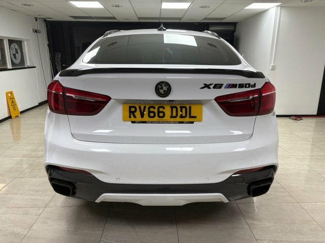 BMW X6 2016 3.0 M50d Suv Xdrive Euro 6 S RV66DDL White #5