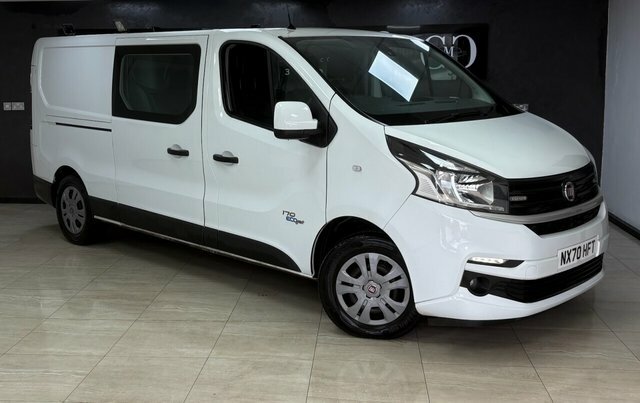 Fiat Talento 2020 2.0 Multijet 12 Tecnico Crew Van Double Cab 6 White