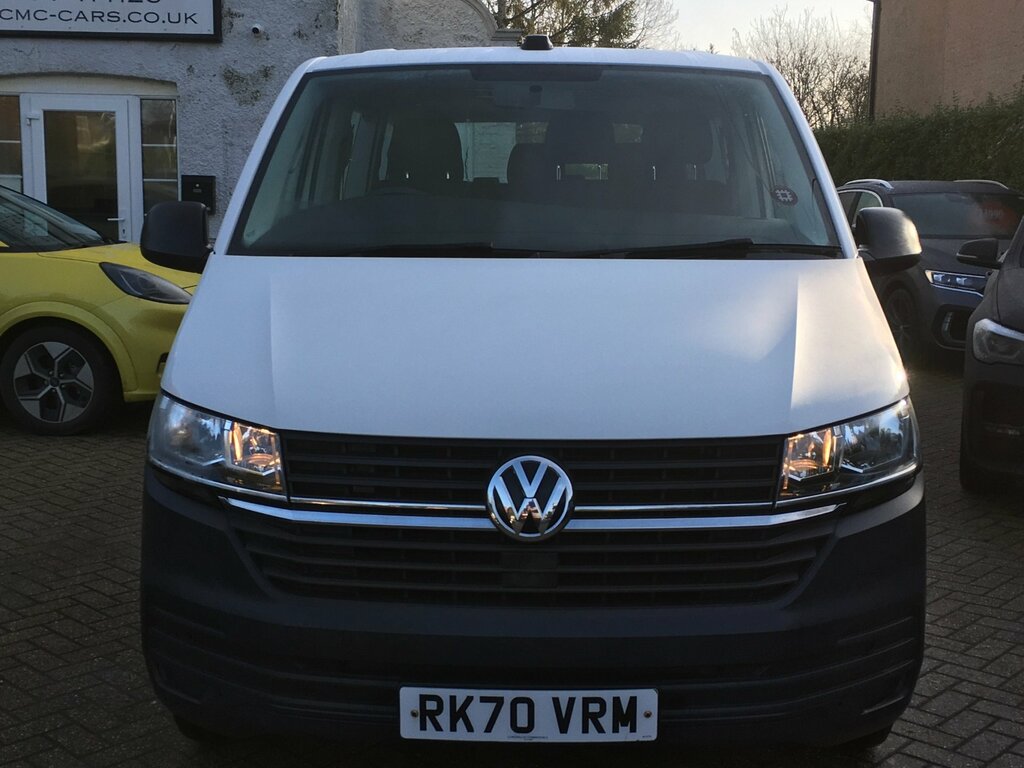 Volkswagen Transporter Shuttle 2.0 Tdi S Minibus Double Cab Lwb White #4