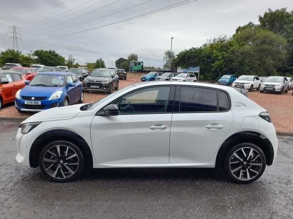 Peugeot 208 1.2 Puretech 100 Gt Premium SC71JCO White #4