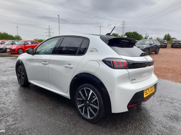 Peugeot 208 1.2 Puretech 100 Gt Premium SC71JCO White #5