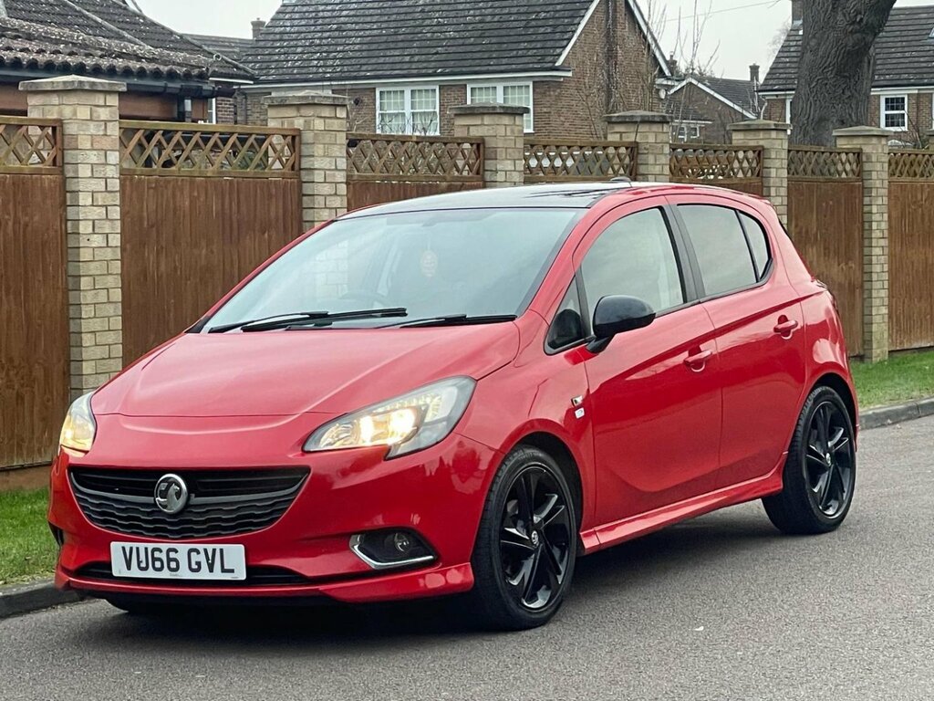 Vauxhall Corsa 1.4I Ecoflex Limited Edition Euro 6 201666 VU66GVL Red #4
