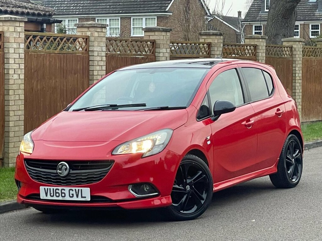 Vauxhall Corsa 1.4I Ecoflex Limited Edition Euro 6 201666 VU66GVL Red
