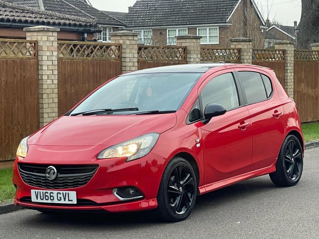 Vauxhall Corsa 1.4I Ecoflex Limited Edition Euro 6 201666 VU66GVL Red #5