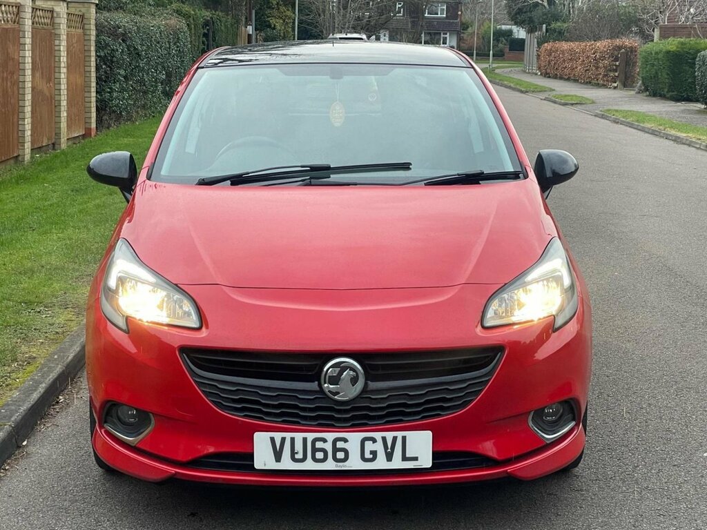 Vauxhall Corsa 1.4I Ecoflex Limited Edition Euro 6 201666 VU66GVL Red #3