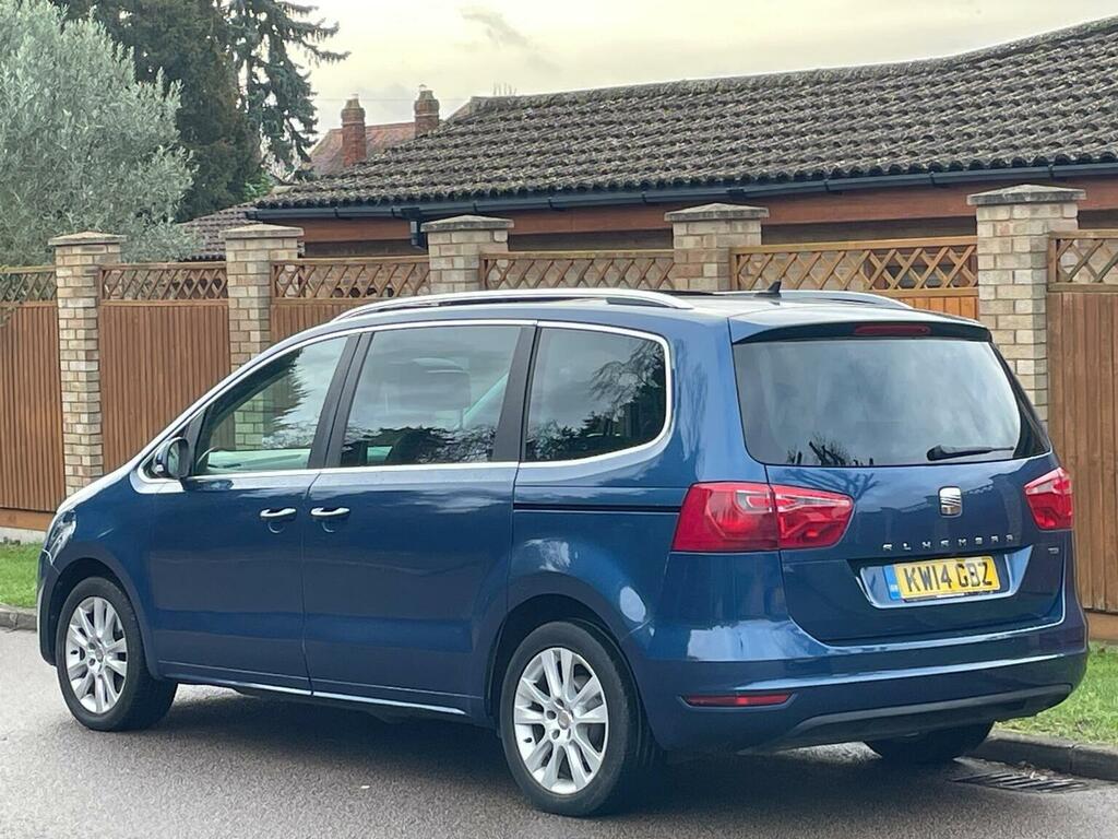 Seat Alhambra 2.0 Tdi Se Lux Euro 5 Ss 201414 Blue #6