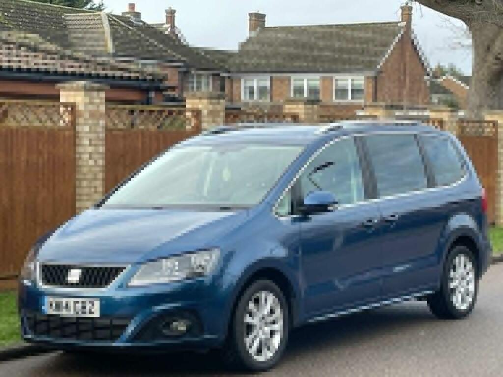 Seat Alhambra 2.0 Tdi Se Lux Euro 5 Ss 201414 Blue #3