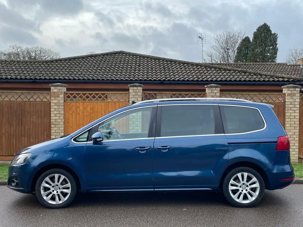 Seat Alhambra 2.0 Tdi Se Lux Euro 5 Ss 201414 Blue #4