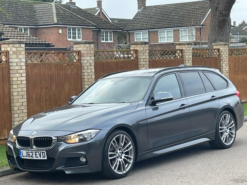 BMW 3 Series 2.0 320D M Sport Touring Euro 5 Ss 201262 LJ62EVD Grey #4