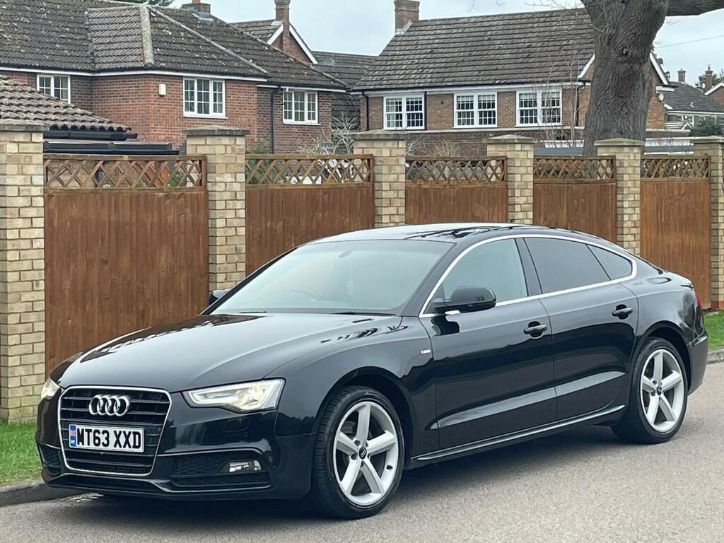 Audi A5 2.0 Tdi S Line Sportback Euro 5 Ss 201363 MT63XXD Black #4