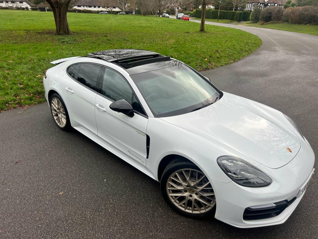 Porsche Panamera 2.9 V6 E-hybrid 14Kwh 4 10 Years Edition Saloon Pd White