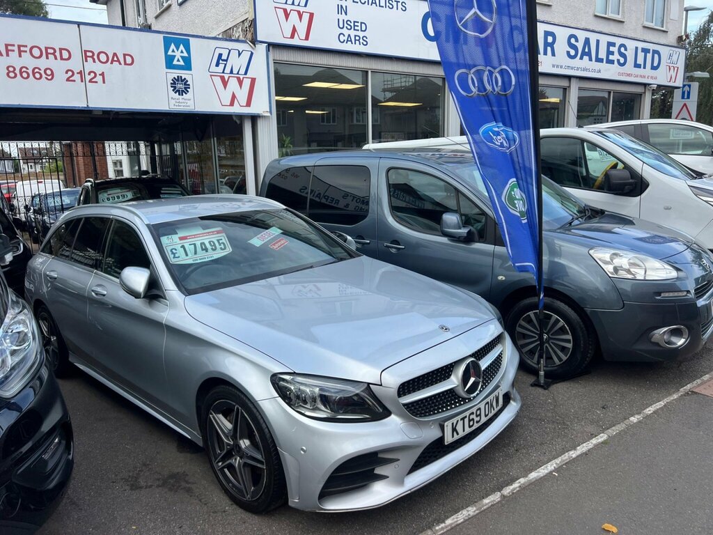Mercedes-Benz C Class 2.0 C220d Amg Line Edition G-tronic Euro 6 Ss Silver
