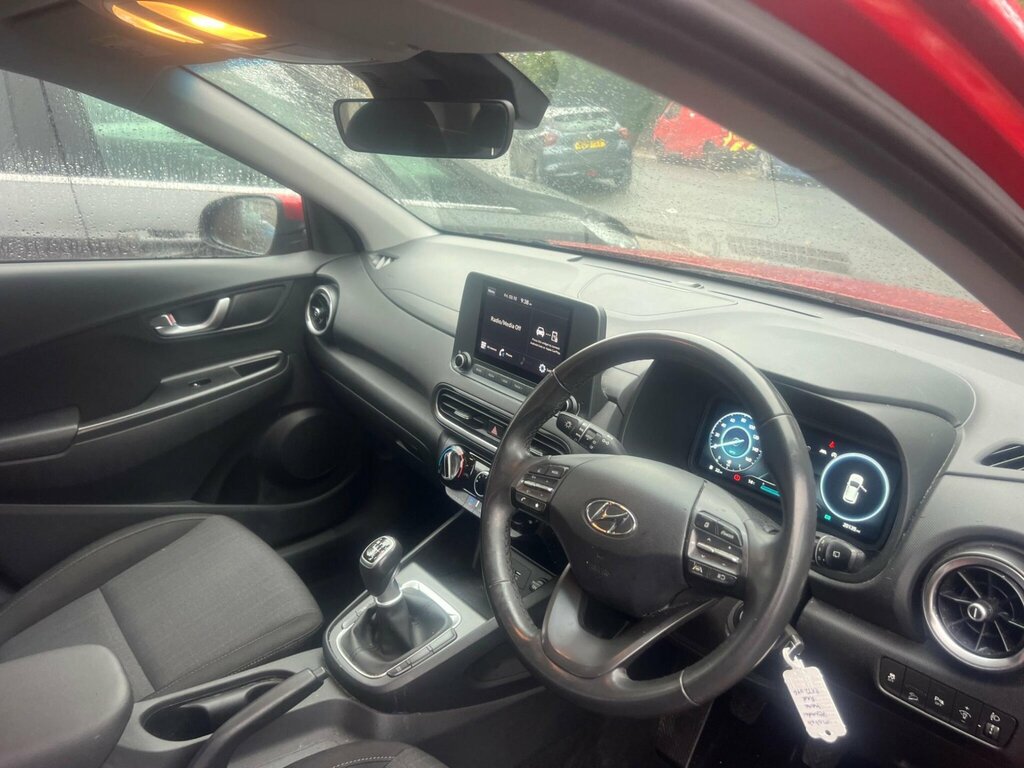 Hyundai Kona 1.0 T-gdi Mhev Se Connect Euro 6 Ss PX72OYG Red #5
