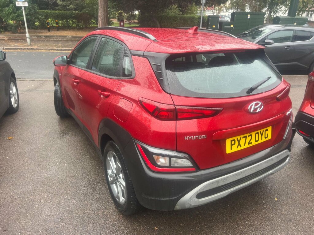 Hyundai Kona 1.0 T-gdi Mhev Se Connect Euro 6 Ss PX72OYG Red #6